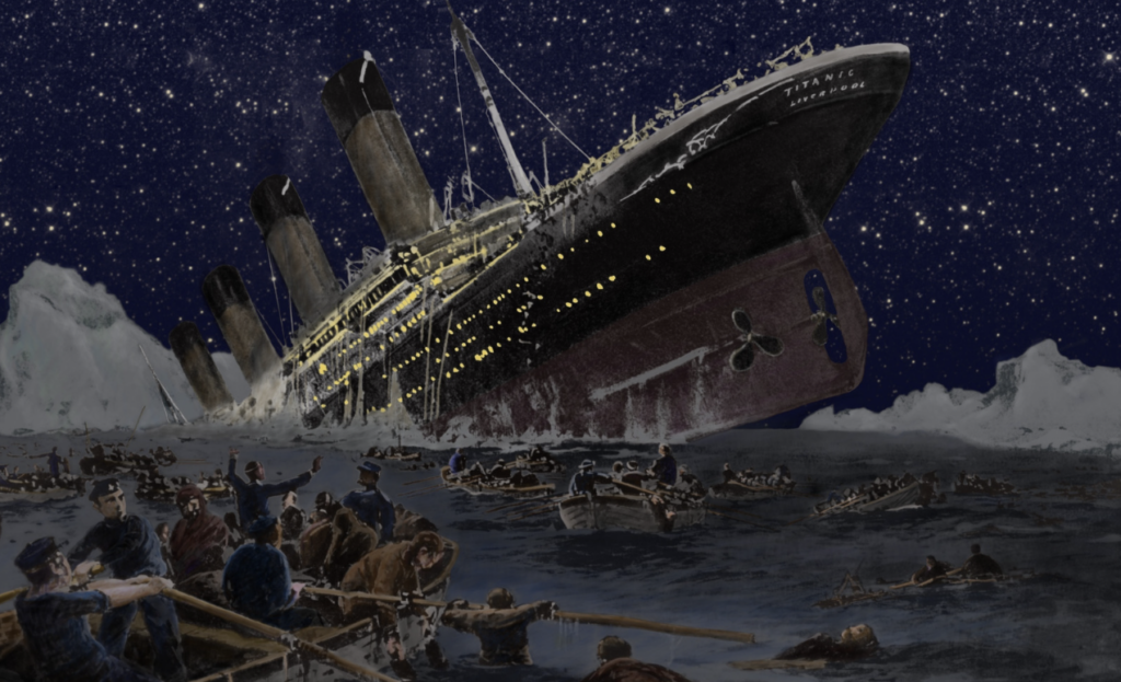 Titanic sinking