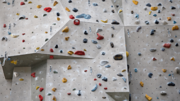 indoor rock climbing