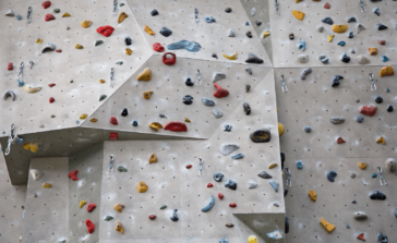 indoor rock climbing