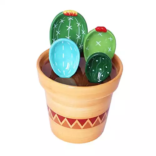 Cactus Measuring Spoons + Cup